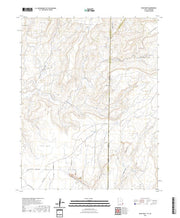 US Topo 7.5-minute map for Ruin Point UTCO