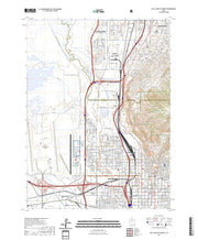US Topo 7.5-minute map for Salt Lake City North UT