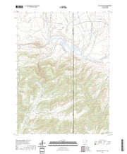 US Topo 7.5-minute map for Swallow Canyon UTCO