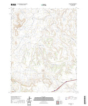 US Topo 7.5-minute map for The Wickiup UT