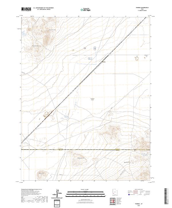 US Topo 7.5-minute map for Thermo UT