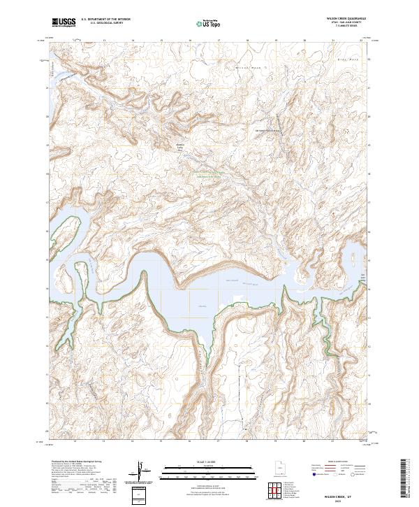 US Topo 7.5-minute map for Wilson Creek UT