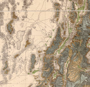 Map of Utah Territory - Irrigable, Timber and Pasture Lands, 1878