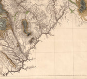 Map of Utah Territory - Irrigable, Timber and Pasture Lands, 1878