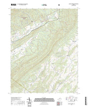 US Topo 7.5-minute map for Augusta Springs VA