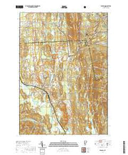 USGS US Topo 7.5-minute map for Brandon VT 2021