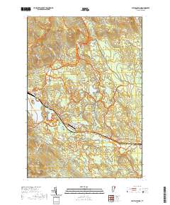 USGS US Topo 7.5-minute map for Spectacle Pond VT 2021