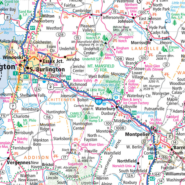 Vermont by Rand McNally