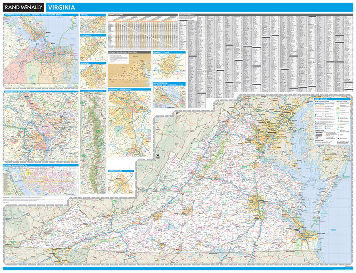 Virginia by Rand McNally