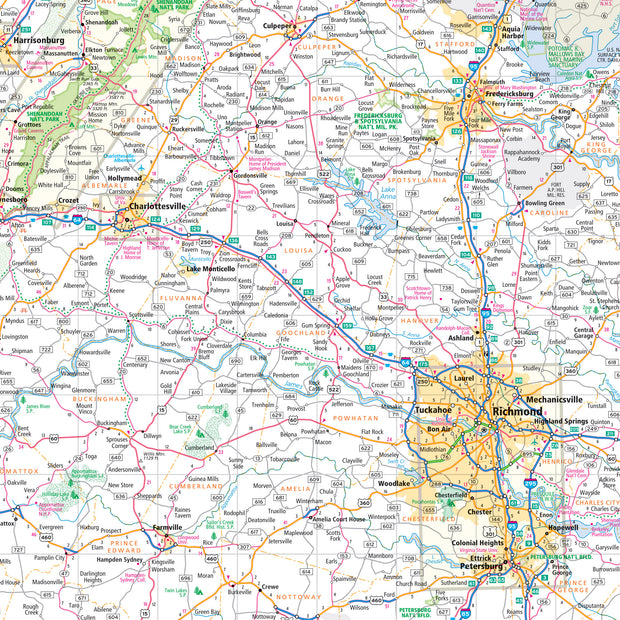 Virginia by Rand McNally