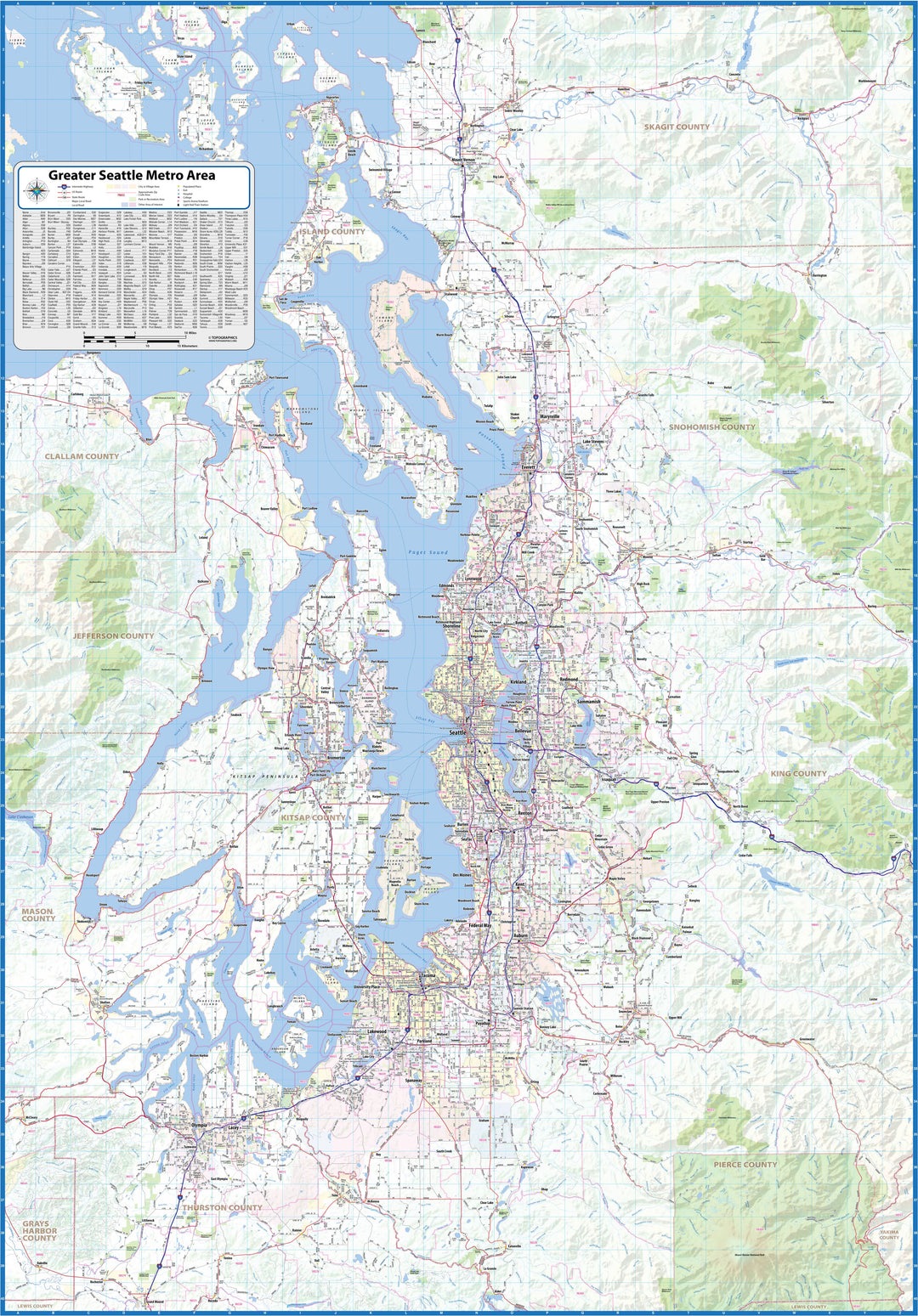 Greater Seattle Metro Area