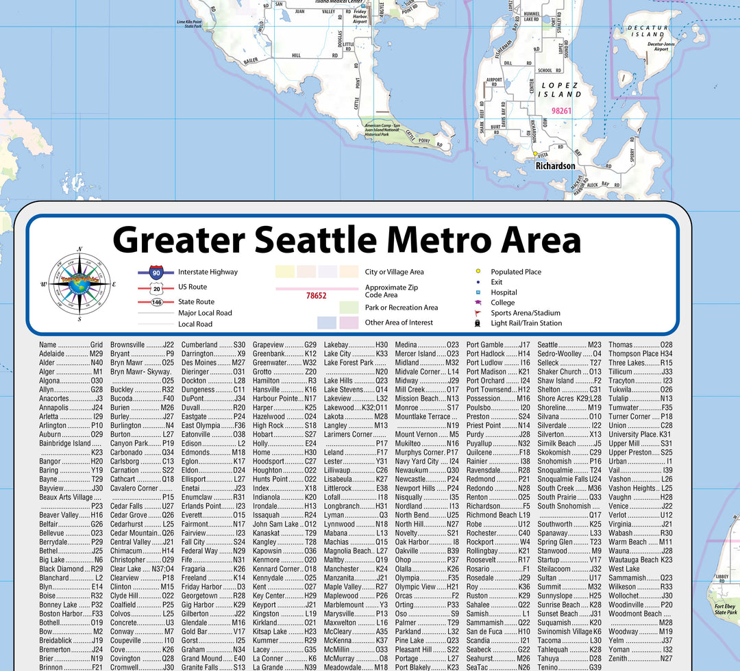 Greater Seattle Metro Area