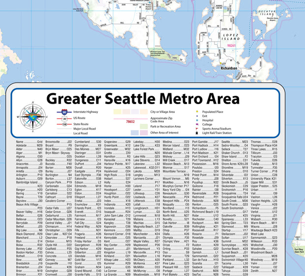 Greater Seattle Area Metro Area