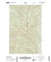 US Topo 7.5-minute map for Abercrombie Mountain WA