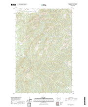 US Topo 7.5-minute map for Adams Mountain WA