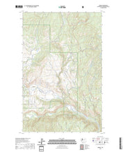 US Topo 7.5-minute map for Aeneas WA