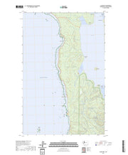 US Topo 7.5-minute map for Allens Bay WA