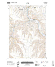 US Topo 7.5-minute map for Asotin WAID