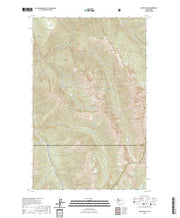 US Topo 7.5-minute map for Azurite Peak WA