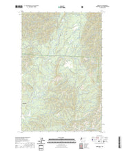 US Topo 7.5-minute map for Burnt Hill WA