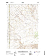 US Topo 7.5-minute map for Canoe Ridge WA