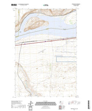 US Topo 7.5-minute map for Crow Butte WAOR