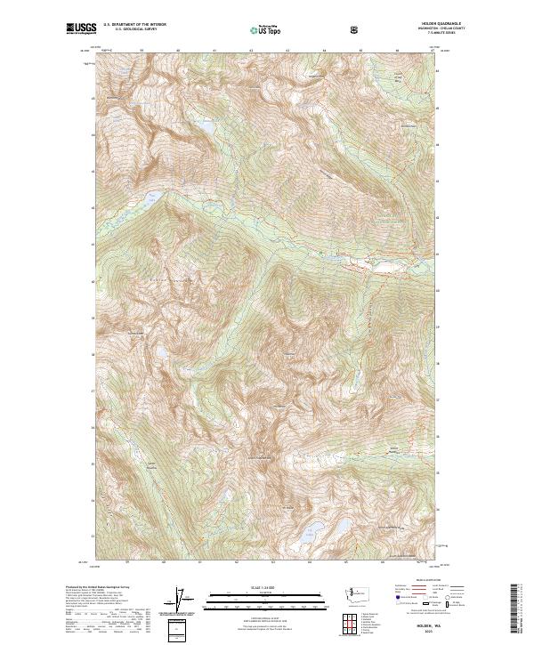 US Topo 7.5-minute map for Holden WA