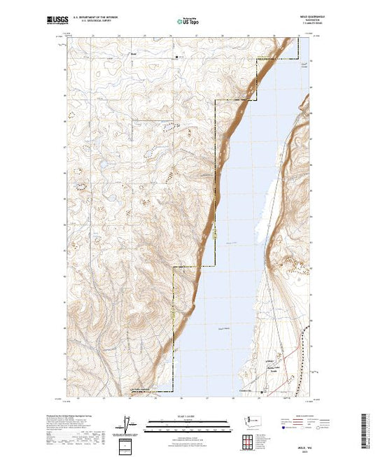 US Topo 7.5-minute map for Mold WA – American Map Store