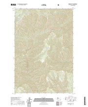 US Topo 7.5-minute map for Oregon Butte WA