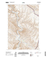 US Topo 7.5-minute map for Wymer WA