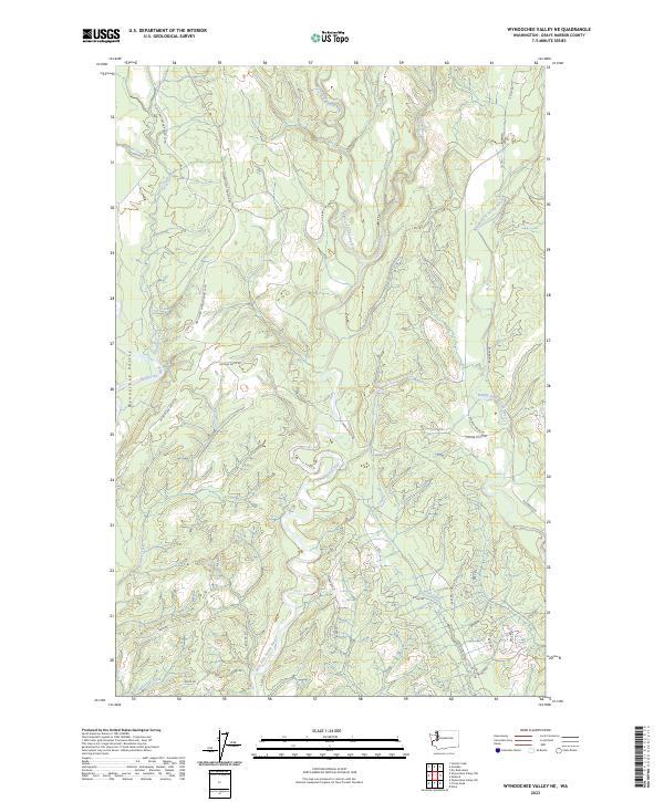 US Topo 7.5-minute map for Wynoochee Valley NE WA