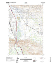US Topo 7.5-minute map for Yakima East WA