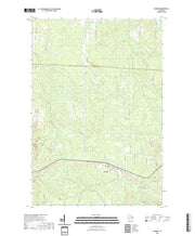 US Topo 7.5-minute map for Dunbar WI