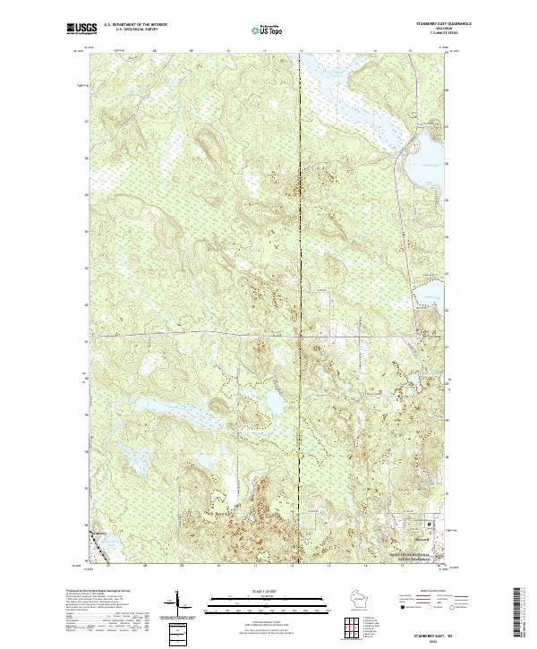 US Topo 7.5-minute map for Stanberry East WI