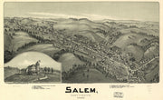 Bird's Eye View of Salem, WV, 1899