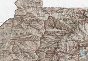 Topographic Map of West Virginia, 1984