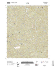 US Topo 7.5-minute map for Nestlow WV
