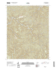 US Topo 7.5-minute map for Quick WV