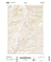 USGS US Topo 7.5-minute map for Badwater NE WY 2021