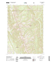 USGS US Topo 7.5-minute map for Bailey Lake WY 2021