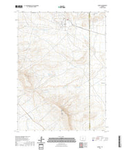 USGS US Topo 7.5-minute map for Bairoil WY 2021