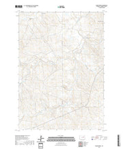USGS US Topo 7.5-minute map for Baker Spring WY 2021