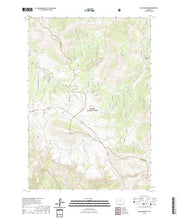 USGS US Topo 7.5-minute map for Bald Mountain WY 2021