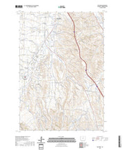 US Topo 7.5-minute map for Big Horn WY