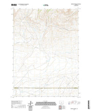 USGS US Topo 7.5-minute map for Brenton Springs WY 2021