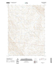 USGS US Topo 7.5-minute map for Broom Draw WY 2021