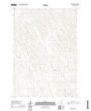 USGS US Topo 7.5-minute map for Brown Ranch WY 2021