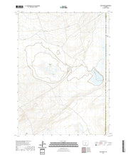 USGS US Topo 7.5-minute map for Buck Draw WY 2021