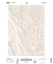 US Topo 7.5-minute map for Buffalo Run Creek WY
