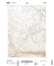 US Topo 7.5-minute map for Goose Egg WY